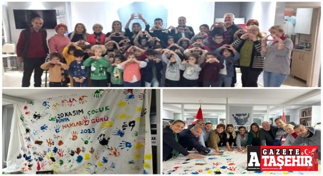 ADD Ataşehir ve Atlas Yardım Derneği Dünya Çocuk Hakları Gününü çocuklarla kutladı