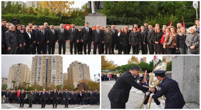 Atatürk 86. ölüm yıldönümünde Ataşehir’de saygı ile anıldı