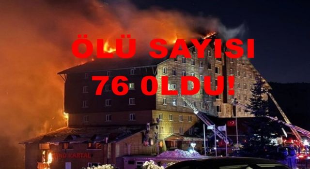 Kartalkaya’da ölü sayısı 76'ya yükseldi!