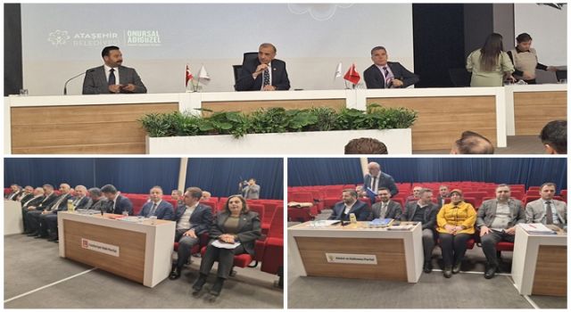 Ataşehir Belediye Meclisi Nisan mesaisini tamamladı