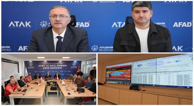Deprem sonrası Ataşehir’de kriz masası kuruldu