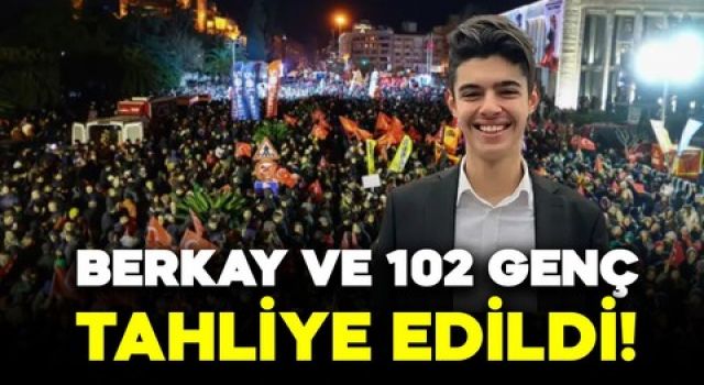 İBB soruşturması sonucu tutuklanan 102 genç tahliye edildi