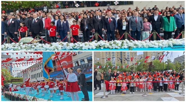Ulusal Egemenlik ve Çocuk Bayramı Ataşehir’de törenlerle kutlandı