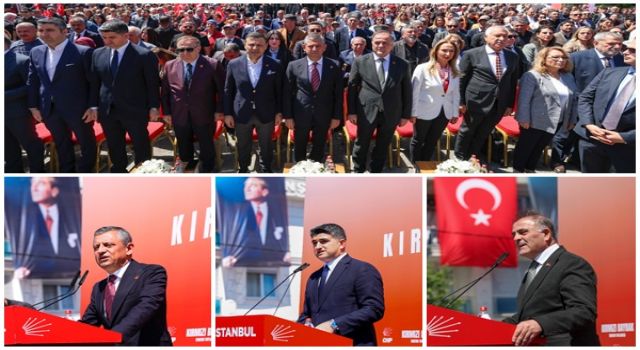 CHP Genel Başkanı Özgür Özel, “KIRMIZI BAYRAK” Projesini Ataşehir'den başlattı