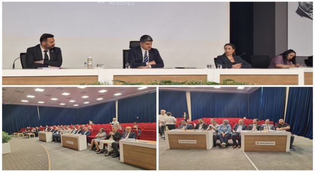 Belediye Meclisi Başkan Onursal Adıgüzel’in başkanlığında toplandı