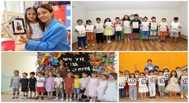 Yuvamız Ataşehir’de miniklerin karne heyecanı