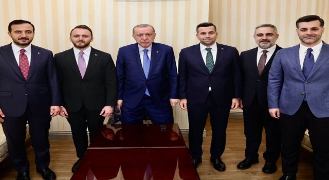 SERDAR ORHAN’DAN CUMHURBAŞKANI ERDOĞAN’A ZİYARET