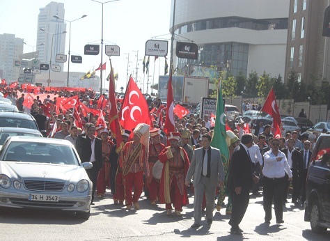 MHP Ataşehir'den yürüyüş