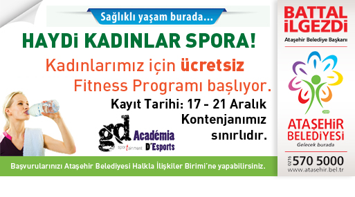 Kadınlar spora çağrılıyor