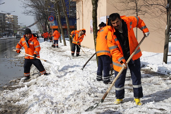 Ataşehir kar sınavından geçti