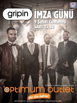 GRİPİN, OPTİMUM OUTLET’TE