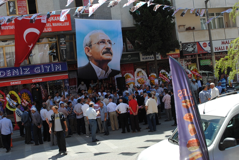 CHP 9.Seçim Bürosunu Açtı