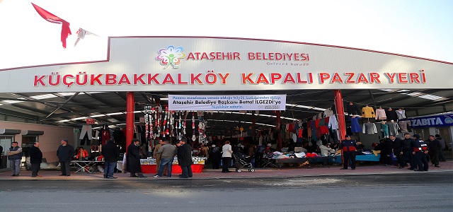 Ataşehir’e konforlu Kapalı Pazar alanı