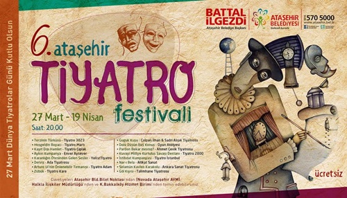 6. Ataşehir Tiyatro Festivali Başlıyor