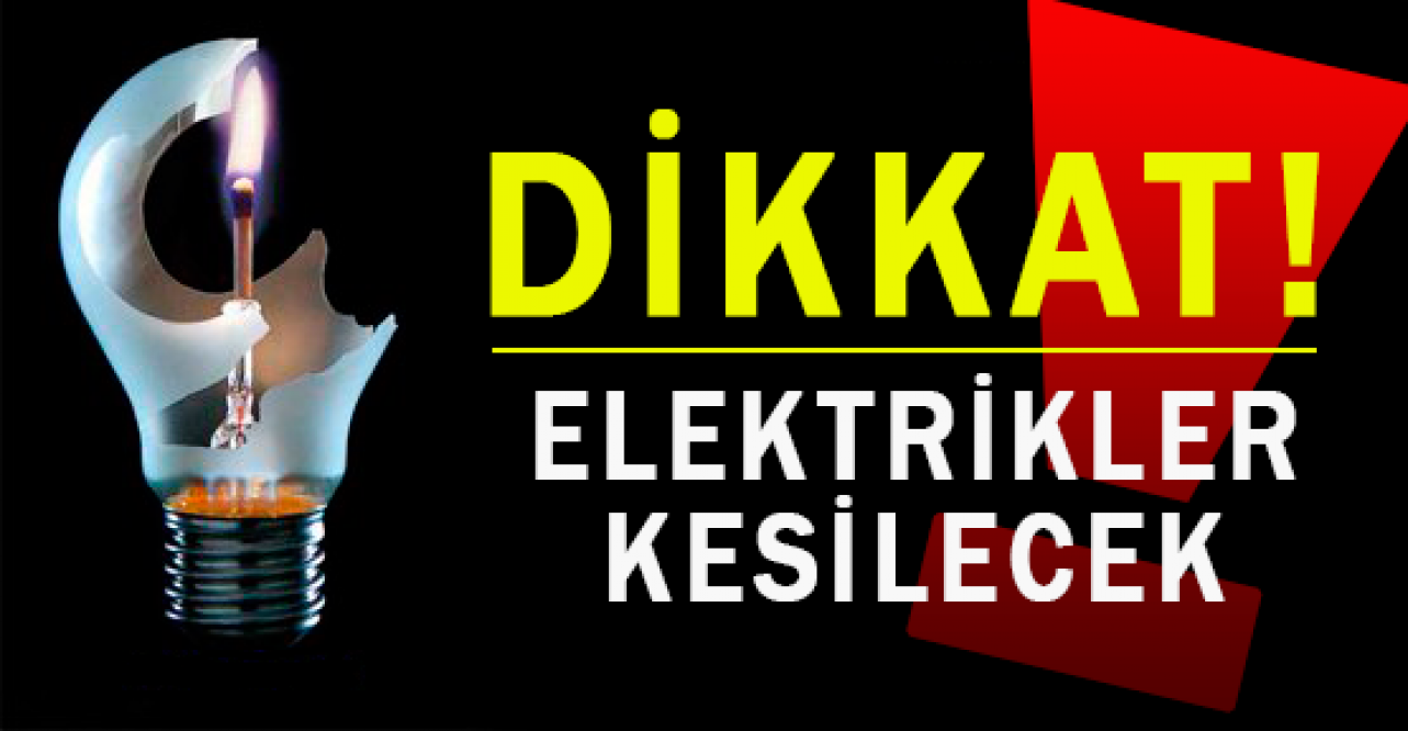 Ataşehirde kaç gün elektrik yok?