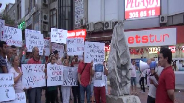 Terörü Protesto Eylemleri...