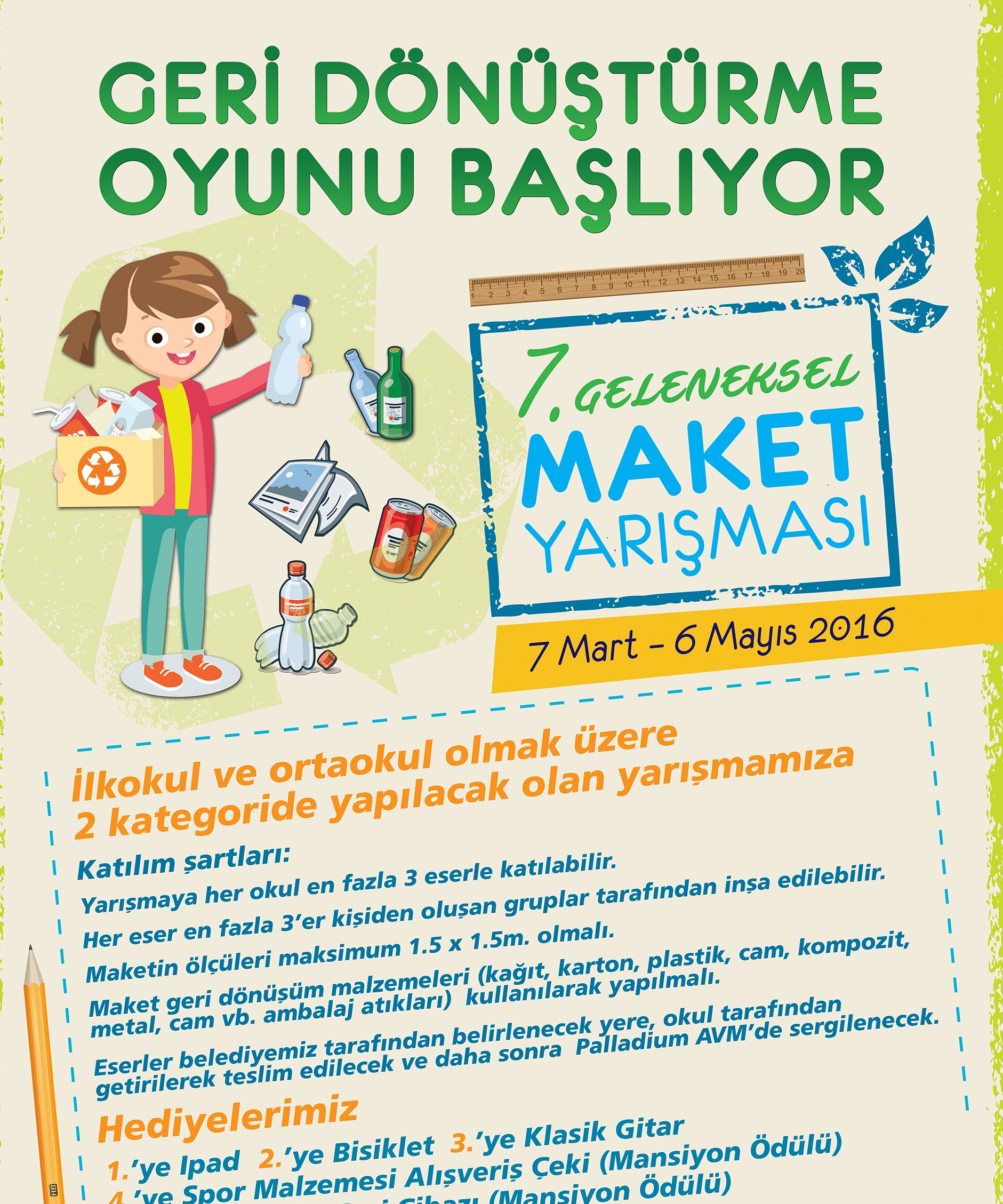 Maket Yarışması Başlıyor