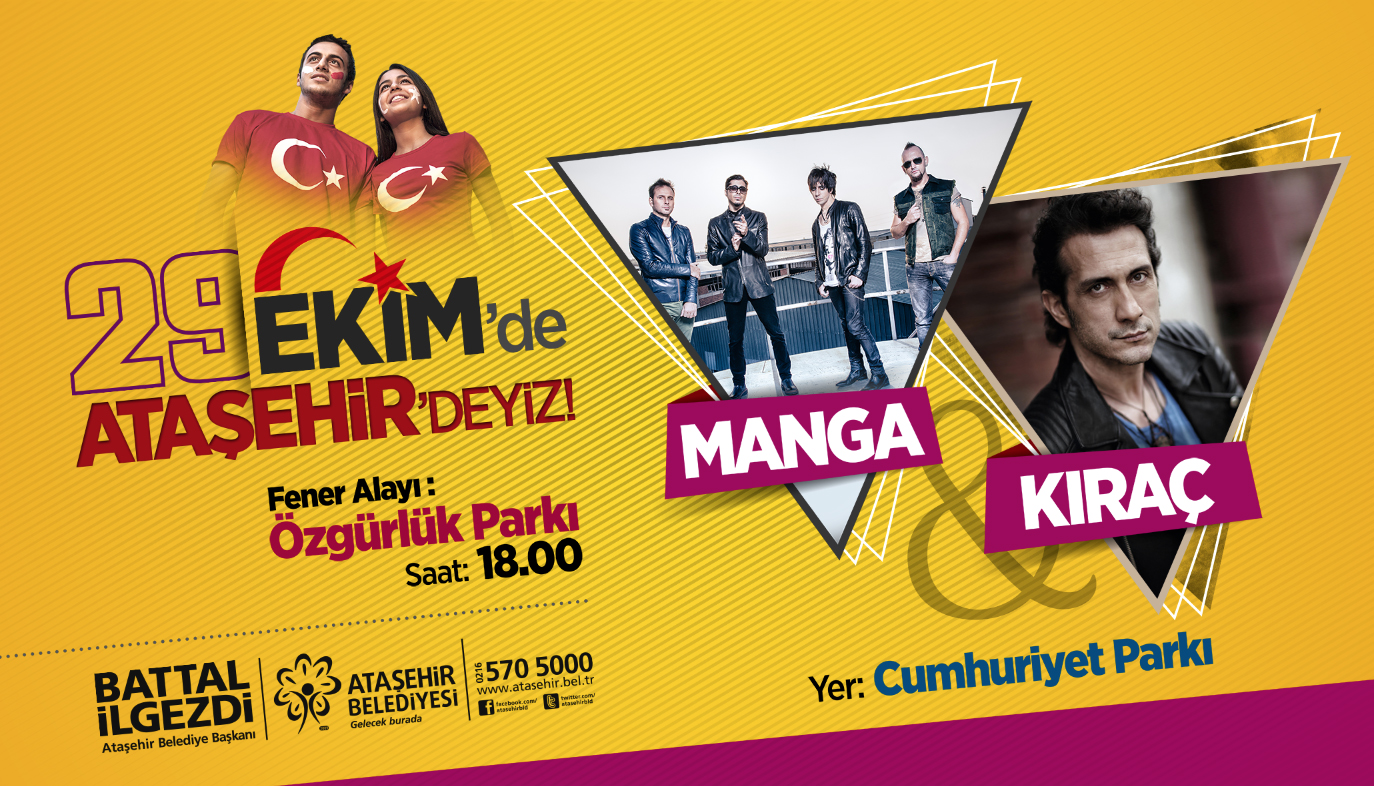 Ataşehirde Cumhuriyet Konserleri