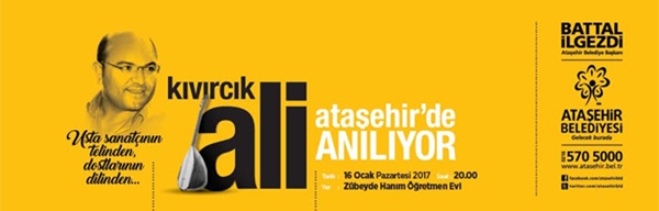 KIVIRCIK ALİ ATAŞEHİR’DE ANILIYOR