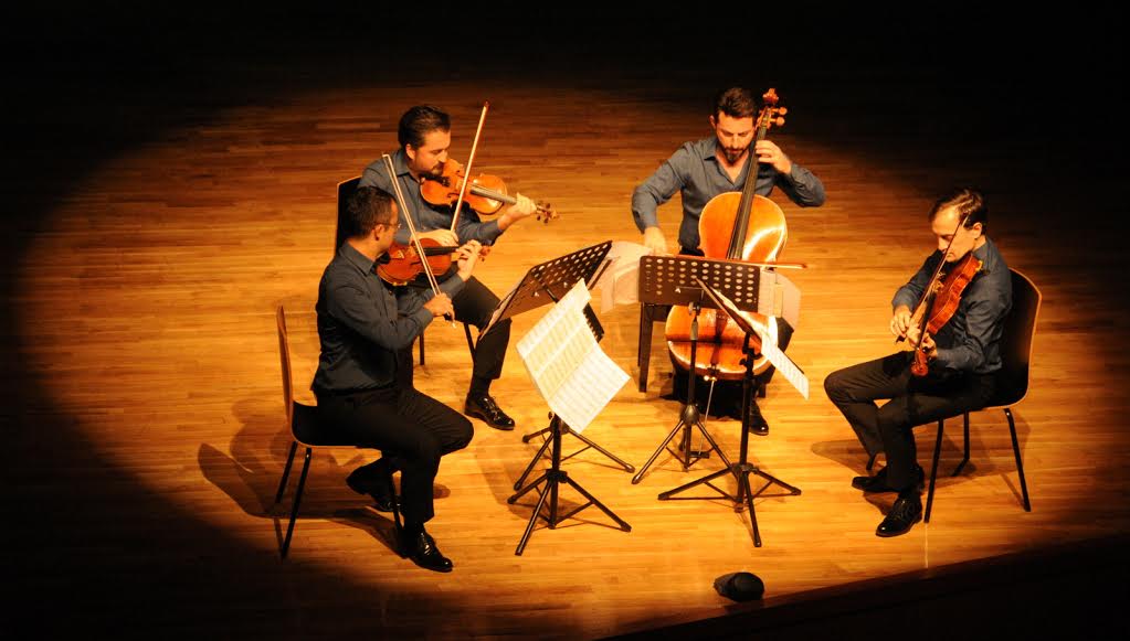 Borusan Quartet MSKM'deydi...