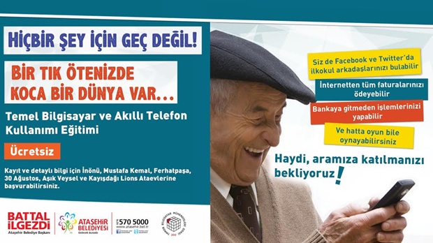 ATAŞEHİR’DE HERKES ÖĞRENECEK