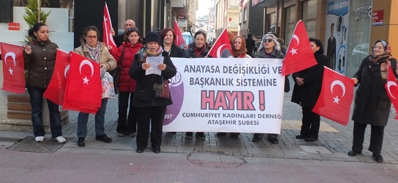 “BAŞKANLIK DAYATMASINA HAYIR DİYORUZ”