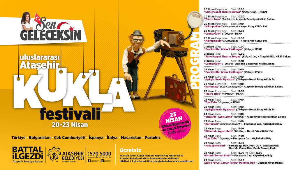 KUKLA FESTİVALİ ATAŞEHİRDE