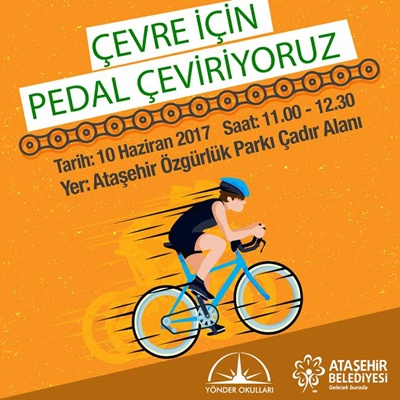 ÇEVRE İÇİN SEN DE PEDAL ÇEVİR