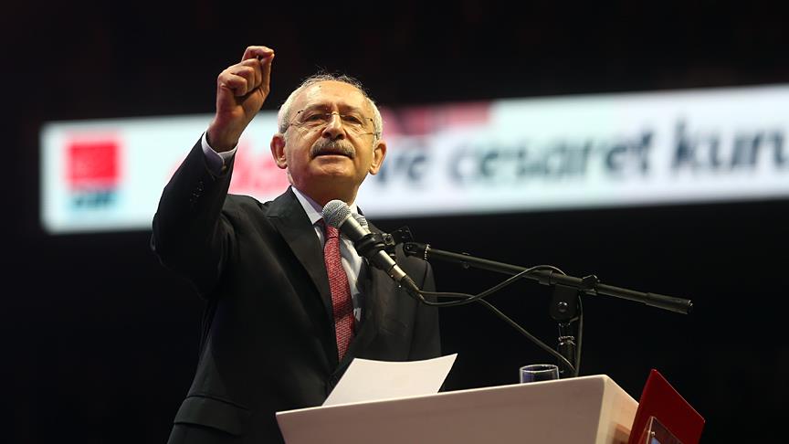 KILIÇDAROĞLU: SURİYE HÜKÜMETİYLE DERHAL TEMASA GEÇİNİZ