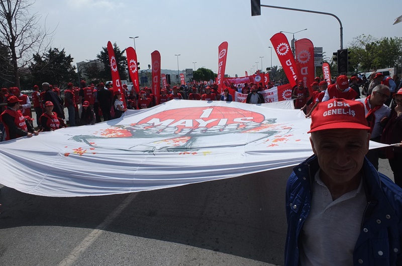 ÇERKEZOĞLU; “1 MAYIS EMEKTİR, MEYDANDIR, TAKSİM’DİR”