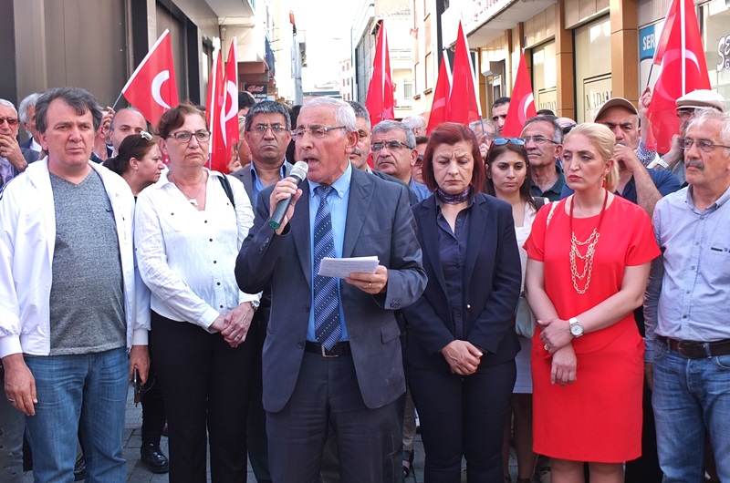 ALTINKAYNAK; “HER TÜRLÜ ZULMÜ VE YAPANLARI LANETLİYORUZ”