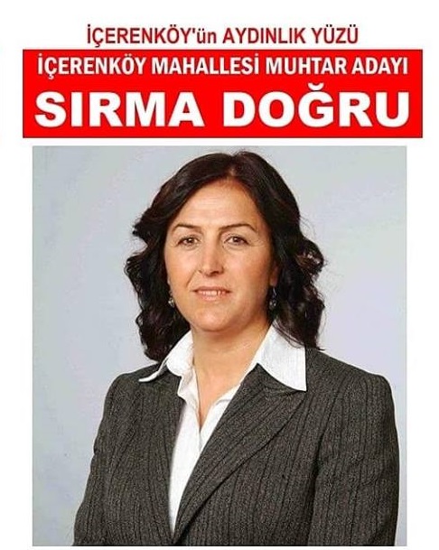 Sırma Doğru: “İçerenköy’ün Değişimine Talibim”