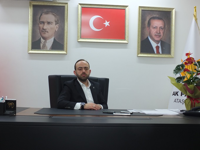 Ak Parti Ataşehir İlçe Başkanlığına Atanan Özkaya'ya Başarılar Diledik