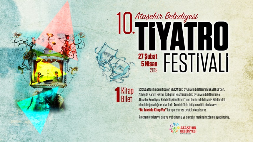 ATAŞEHİR TİYATRO FESTİVALİ 10 YAŞINDA