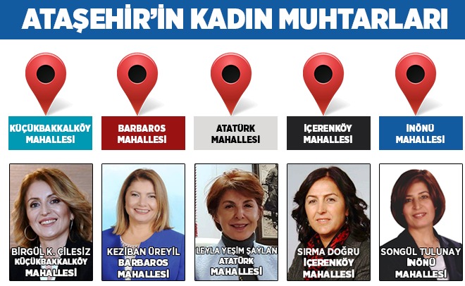 Ataşehir'de Kadın Muhtarların Zaferi