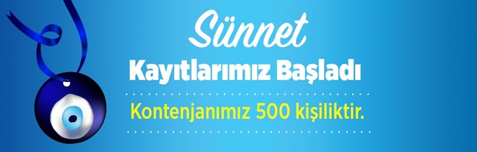 ATAŞEHİR’DE SÜNNET KAYITLARI BAŞLADI