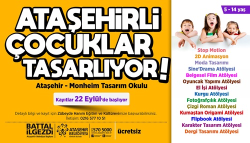 ATAŞEHİR MONHEİM TASARIM OKULU YENİ ÖĞRENCİLERİNİ BEKLİYOR