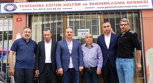 MHP Ataşehir İlçe Teşkilatı'ndan Yenisahra Derneğine ziyaret