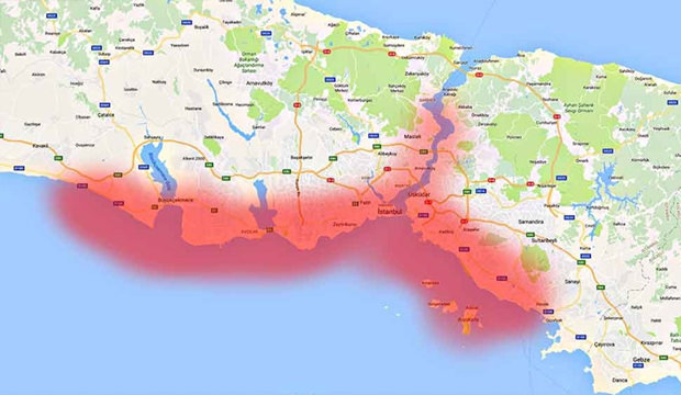 İstanbul'da şiddetli deprem!