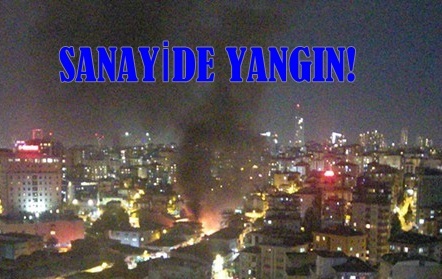 Ataşehir'de Yangın!