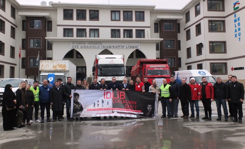 Ataşehir’de “İdlib Çocuklarını Duy” Kampanyası