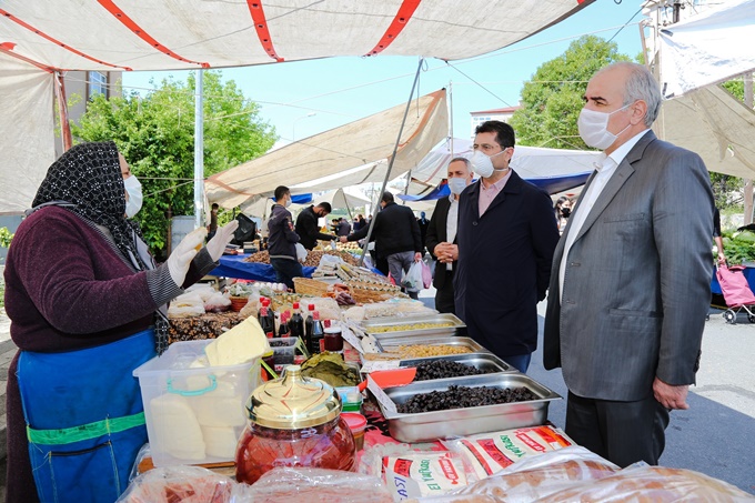 Ataşehir semt pazarları denetim altında