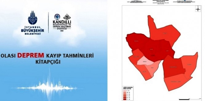 Her ilçeye olası deprem kayıp tahmini kitapçığı hazırlandı