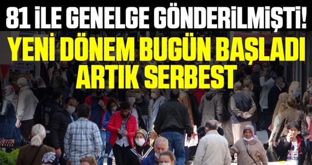 1 Temmuz itibariyle açılıyorlar!