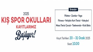 Kış spor okulları için 1. Dönem kayıtları başlıyor