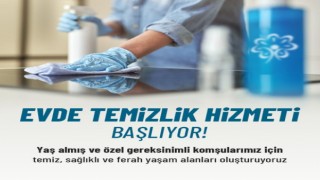 Ataşehir Belediyesi evde temizlik hizmetini başlatıyor