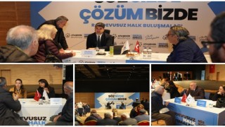 Randevusuz halk buluşmalarının üçüncüsü gerçekleşti