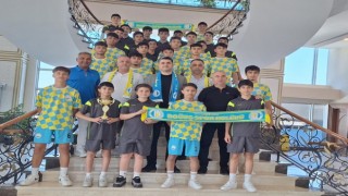 Doğuş Spor Külübü Başkan Adıgüzel’i ziyaret etti
