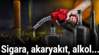 Sigara, Alkol ve Akaryakıta zam!