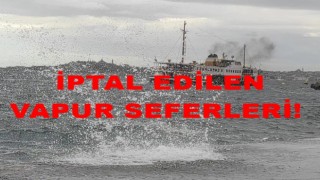 İstanbul’da lodos etkili oluyor!